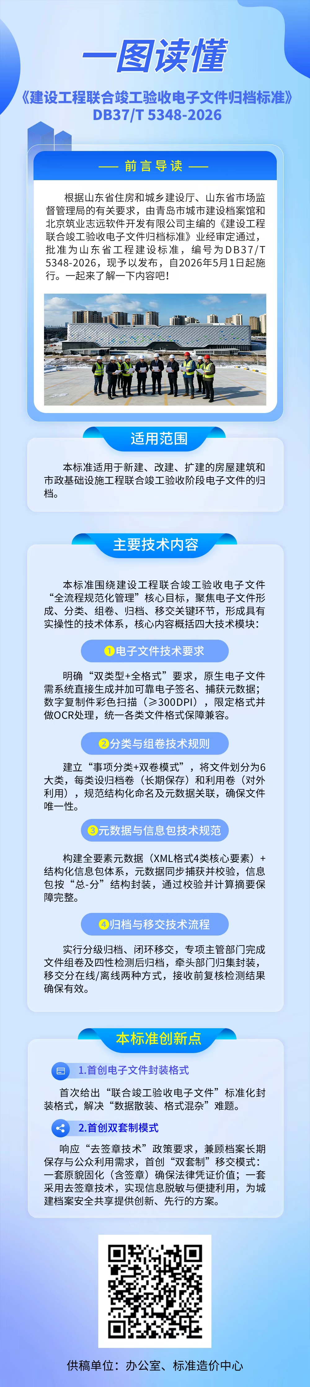一圖讀懂 《建設(shè)工程聯(lián)合竣工驗收電子文件歸檔標(biāo)準(zhǔn)》